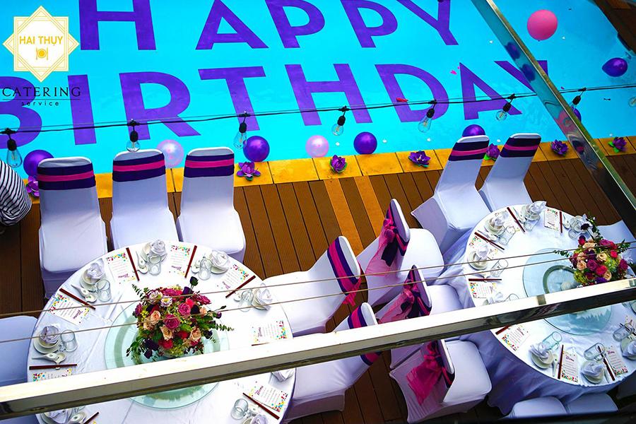 Đặt tiệc sinh nhật tại quận Gò Vấp thật vui - ngon - bổ - rẻ cùng Hai Thụy Catering